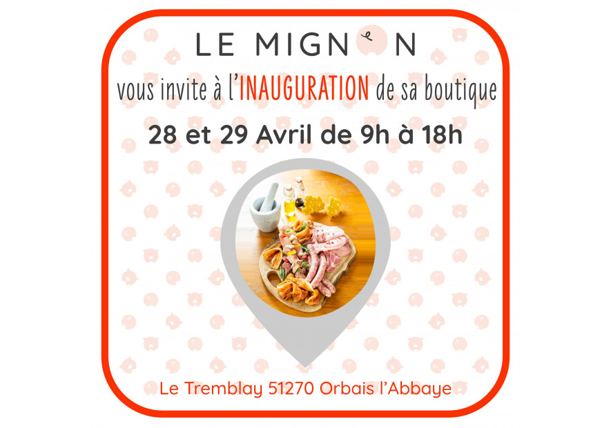 Inauguration de notre boutique à la ferme